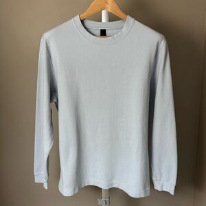 Lululemon Fundamental Pique Long Sleeve Shirt - Light Blue - Size Small